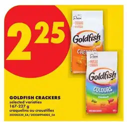 No Frills GOLDFISH CRACKERS offer