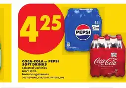 No Frills COCA-COLA OR PEPSI SOFT DRINKS offer