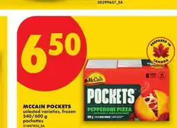 No Frills MCCAIN POCKETS, 540/600 g offer