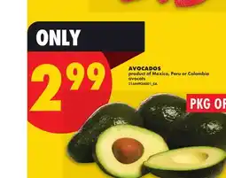 No Frills AVOCADOS, PKG OF 5 offer
