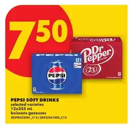 No Frills PEPSI SOFT DRINKS offer