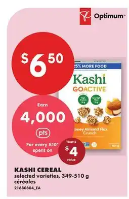 No Frills KASHI CEREAL offer