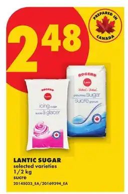 No Frills LANTIC SUGAR, 1/2 kg offer
