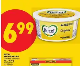 No Frills BECEL MARGARINE, 657/800 G offer