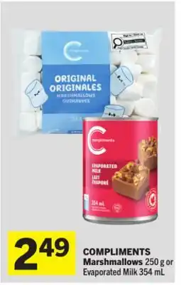 Foodland COMPLIMENTS Marshmallows offer