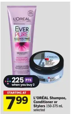 Foodland Shampoo, Conditioner or Stylers offer