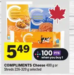 Foodland COMPLIMENTS Cheese offer