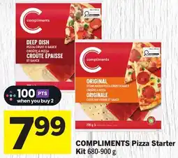 Foodland COMPLIMENTS Pizza Starter Kit offer
