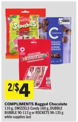 Foodland COMPLIMENTS Bagged Chocolate offer