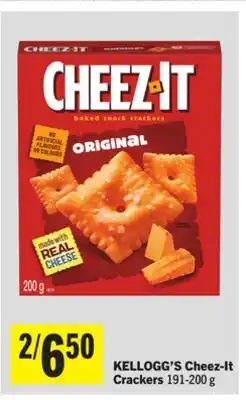 Foodland Cheez-It Crackers offer