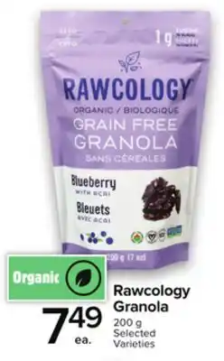Metro RAWCOLOGY GRANOLA offer