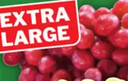 Food Basics GREEN OR RED SEEDLESS GRAPES offer