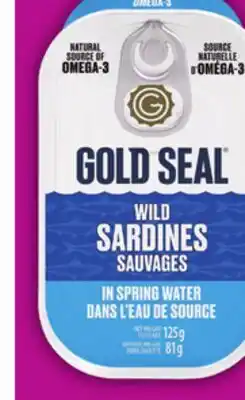 Food Basics GOLD SEAL WILD SARDINES, MAPLE LEAF OR GRACE VIENNA SAUSAGES offer