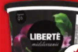 Food Basics LACTANTIA CREAM OR LIBERTÉ MÉDITERRANÉE YOGURT offer