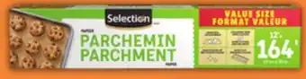 Food Basics SELECTION PARCHMENT PAPER offer