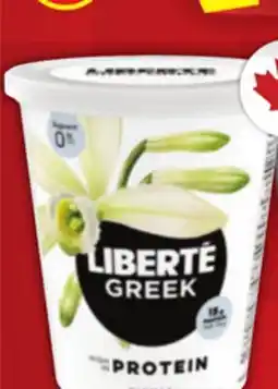 Food Basics LIBERTÉ GREEK YOGURT 750 G OR BECEL MARGARINE 800 G offer