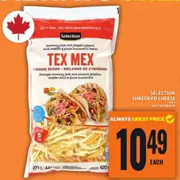 Food Basics SELECTION SHREDDED CHEESE offer