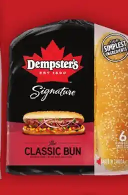 Food Basics DEMPSTER'S WHOLE GRAIN BREAD, SIGNATURE BUNS offer