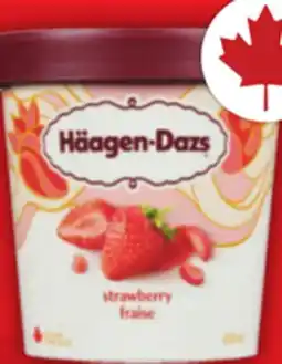 Food Basics HÄAGEN-DAZS ICE CREAM 450ML NOVELTIES 3-4'S offer