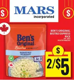Food Basics BEN'S ORIGINAL BISTRO EXPRESS RICE offer