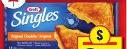 Food Basics KRAFT SINGLES OR EXTRA CHEDDAR SLICES offer