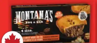 Food Basics SWISS CHALET OR MONTANA'S SINGLE SERVE PIES offer