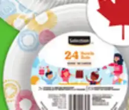 Food Basics SELECTION PLASTIC RED GLASSES, SELECTION PAPER BOWLS OR PLATES offer