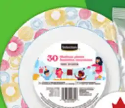 Food Basics SELECTION PLASTIC RED GLASSES 50'S OR SELECTION PAPER BOWLS OR PLATES offer