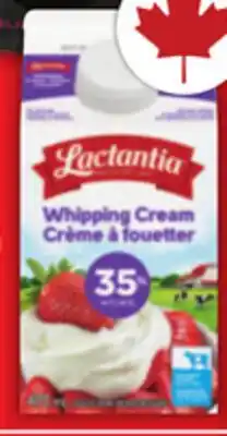 Food Basics LACTANTIA CREAM OR LIBERTÉ MÉDITERRANÉE YOGURT offer