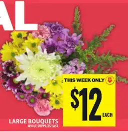 Food Basics LARGE BOUQUETS offer
