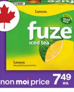 Food Basics THÉ GLACÉ FUZE OU PEACE TEA offer