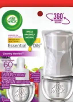 Food Basics AIR WICK STARTER KIT 20 ML FRESHMATIC REFILLS 180 G offer