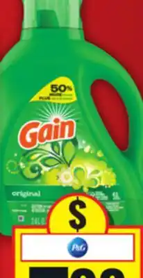 Food Basics GAIN LAUNDRY DETERGENT offer