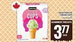 Food Basics SELECTION ICE CREAM CUPS offer