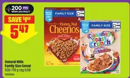 FreshCo General Mills Family Size Cereal 526-778 g - Scene+ offer offer