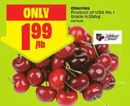 FreshCo Cherries Product of USA No. 1 Grade 4.39/kg offer