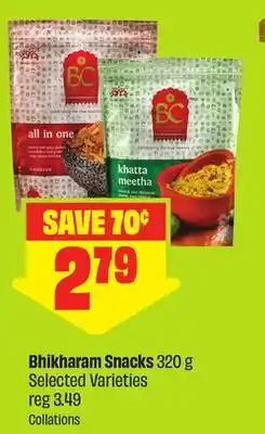 FreshCo Bhikharam Snacks 320 g Selected Varieties offer