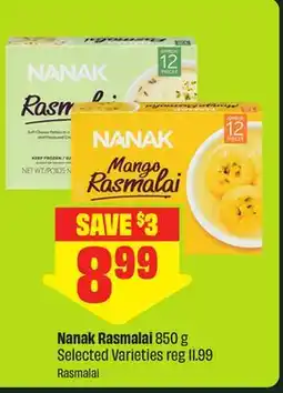 FreshCo Nanak Rasmalai 850 g Selected Varieties offer