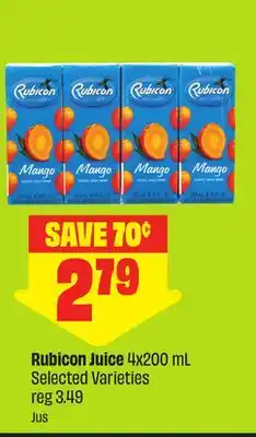 FreshCo Rubicon Juice 4x200 mL Selected Varieties offer
