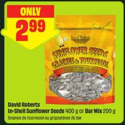 FreshCo David Roberts In-Shell Sunflower Seeds 400 g or Bar Mix 200 g offer