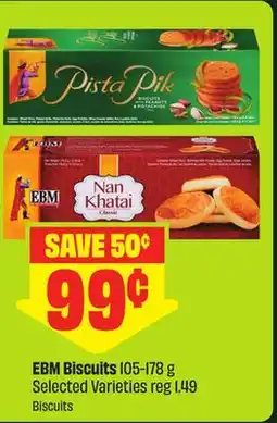 FreshCo EBM Biscuits 105-178 g Selected Varieties offer
