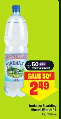 FreshCo Jordanka Sparkling Mineral Water 1.5 L - Scene+ offer offer