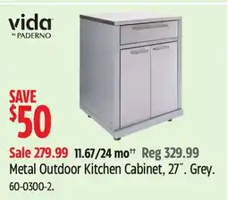 Canadian Tire VIDA BY PADERNO Metal Outdoor Kitchen Cabinet, 27 offer