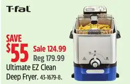 Canadian Tire T-fal Ultimate EZ Clean Deep Fryer offer
