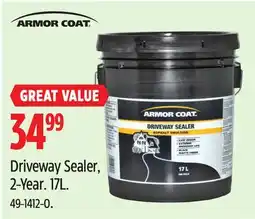 Canadian Tire Driveway Sealer, 2-Year offer