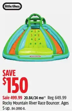 Canadian Tire Rocky Mountain River Race Bouncer offer