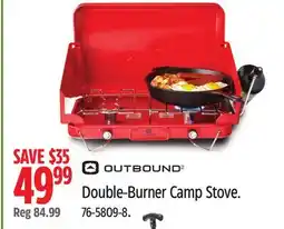 Canadian Tire Double-Burner Camp Stove offer