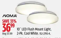 Canadian Tire 10 LED Flush Mount Light, 2-Pk. Cool White offer