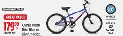 Canadian Tire SUPERCYCLE Charge Youth Bike offer