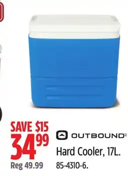 Canadian Tire OUTBOUND Hard Cooler offer